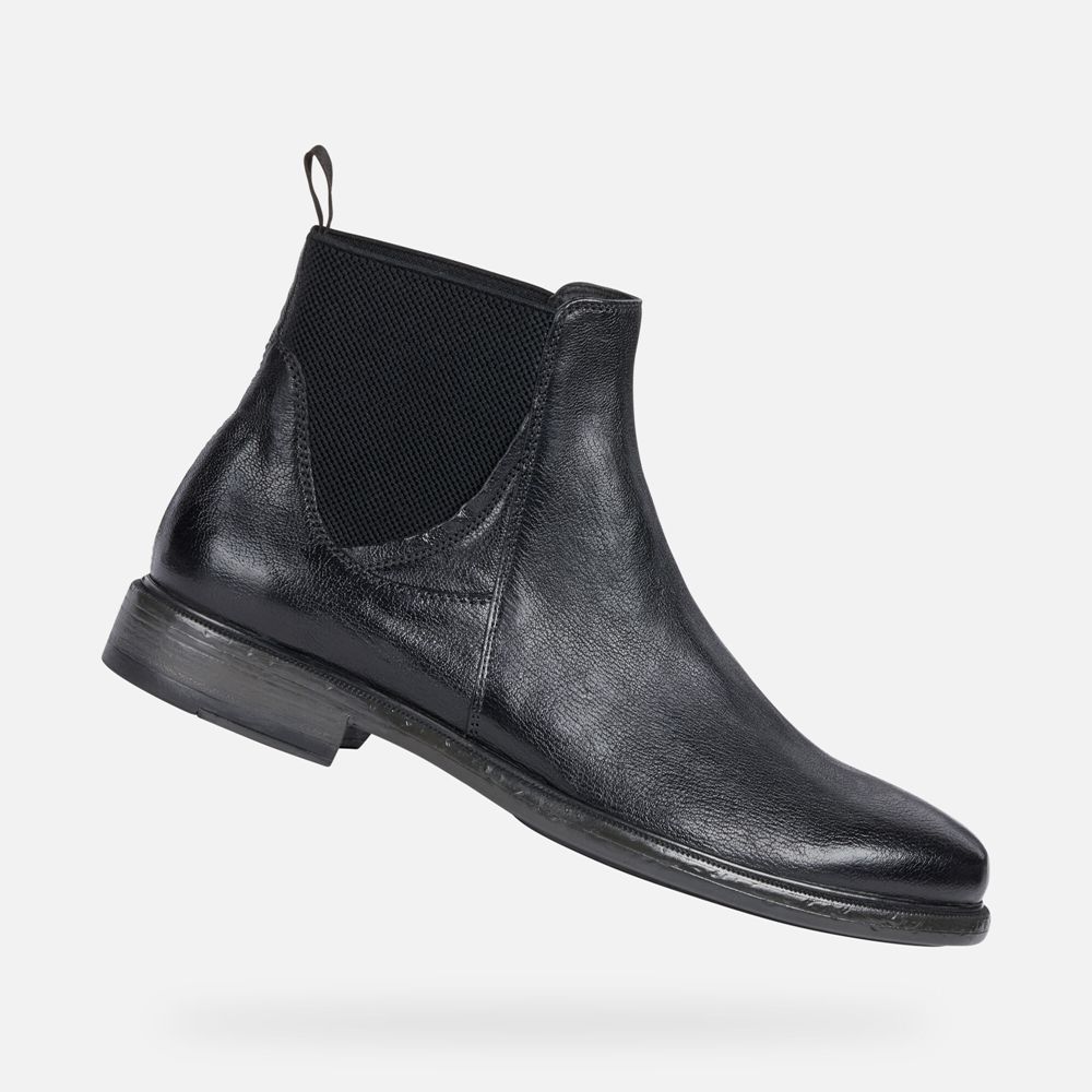 Geox Erkek Bot Siyah - Terence - XKW-304579